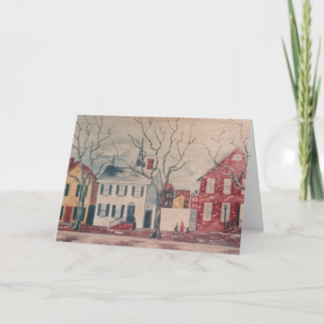 Cartes Pour Fêtes Annuelles enfants de Georgetown de frip (Devant)