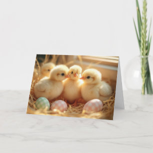 Cartes Pour Fêtes Annuelles Enfants de Pâques avec En vichy oeufs