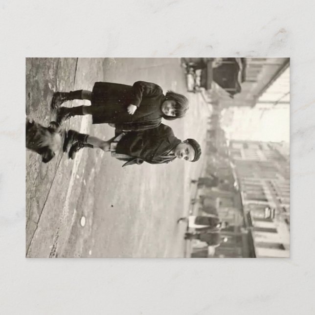 Cartes Pour Fêtes Annuelles enfants de Paris 1940 France (Devant)