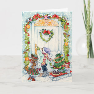 Cartes Pour Fêtes Annuelles Enfants en covoiturage