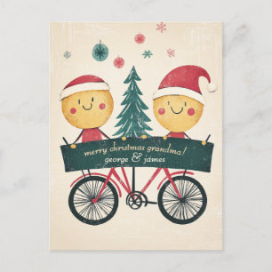 Cartes Pour Fêtes Annuelles Enfants souhaitant Joyeux Noël
