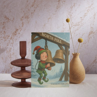 Cartes Pour Fêtes Annuelles Enregistrement sonore au pôle Nord