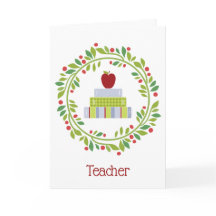 Enseignants Wreath Christmas
