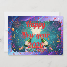 Cartes Pour Fêtes Annuelles Enseigne de vœu de nouvel an 