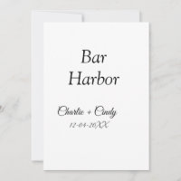 enterrement de vie de jeune fille à Bar Harbor dem