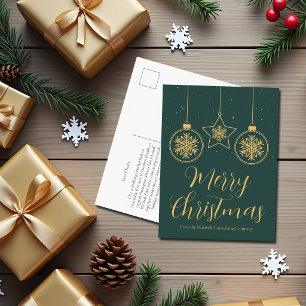 Cartes Pour Fêtes Annuelles Entreprise de fabrication sur mesure d'ornements e