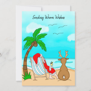 Cartes Pour Fêtes Annuelles Envoi de voeux chauds des Snowbirds Noël  