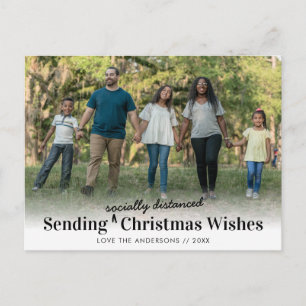 Cartes Pour Fêtes Annuelles Envoi de voeux de Noël socialement dérangés Photo