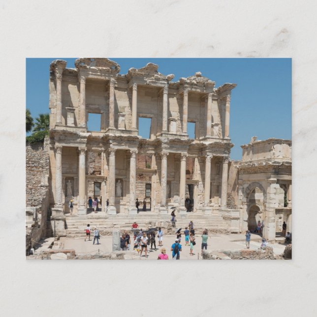 Cartes Pour Fêtes Annuelles Ephèse Turquie ruines (Devant)