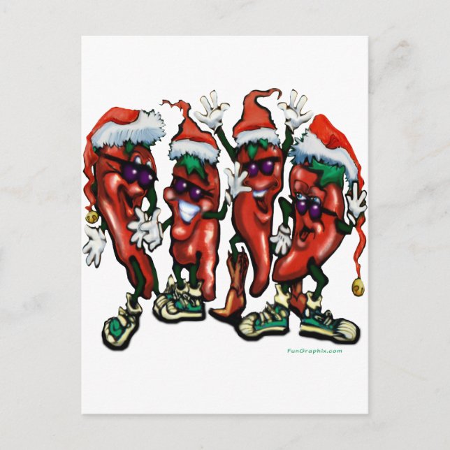 Cartes Pour Fêtes Annuelles Épices de Noël (Devant)