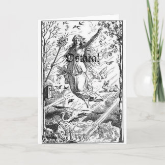 Cartes Pour Fêtes Annuelles Équinoxe de ressort d'Ostara