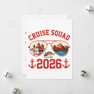 Cartes Pour Fêtes Annuelles Équipe de croisière voyage en Suisse 2026