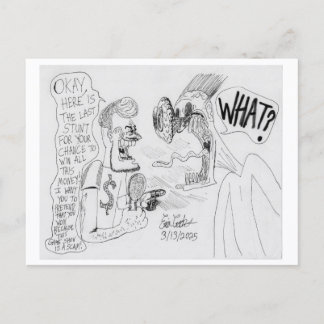 Cartes Pour Fêtes Annuelles Erica Crooks Comics : Game Show scam