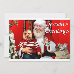 Cartes Pour Fêtes Annuelles Escroqueries de Noël