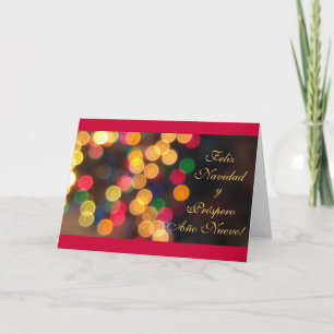 Cartes Pour Fêtes Annuelles Espagnol : Navidad - lux