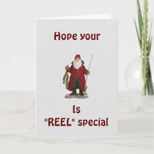 CARTES POUR FÊTES ANNUELLES ESPÉRER QUE VOTRE NOËL EST *REEL* SPÉCIAL (COMME V