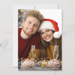 Cartes Pour Fêtes Annuelles ESPRITS DE MAINTIEN Moderne ÉCLAIRAGE ÉCRAN CLAIR 