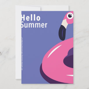 Cartes Pour Fêtes Annuelles Été coloré