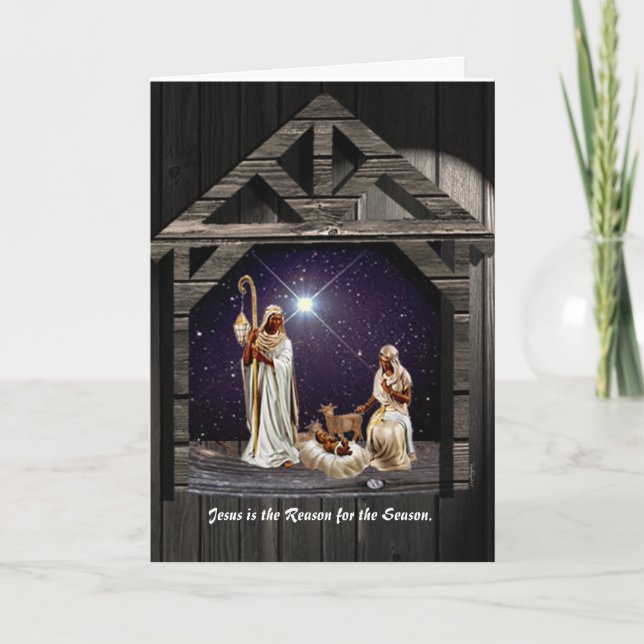 Cartes Pour Fêtes Annuelles Ethnique (Devant)