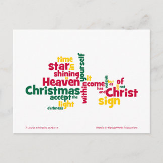 Cartes Pour Fêtes Annuelles Étoile de Noël de l'ACIM