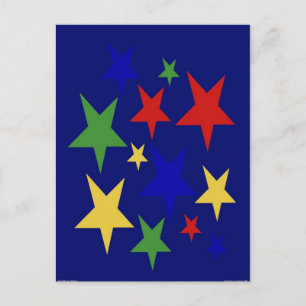 Cartes Pour Fêtes Annuelles Étoiles de Noël