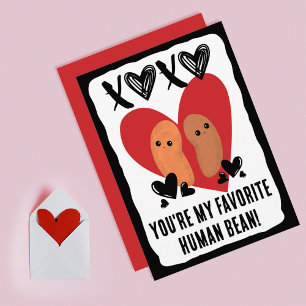Cartes Pour Fêtes Annuelles Être humain favori Dean Xoxo Saint Valentin