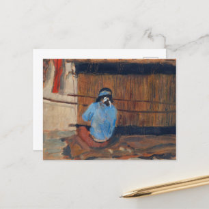 Cartes Pour Fêtes Annuelles Étude de Hopi Weaver par Maynard Dixon