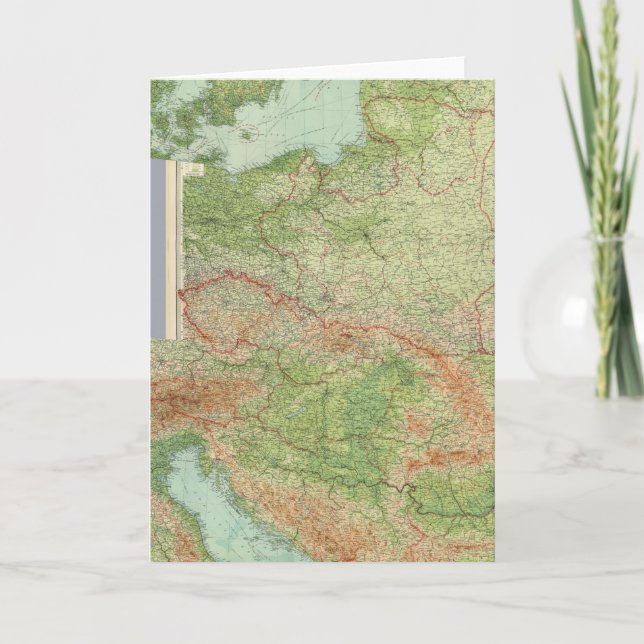 Cartes Pour Fêtes Annuelles Europe centrale composite (Devant)