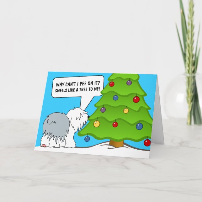 Cartes Pour Fêtes Annuelles Expliquer Noël à votre chien (Devant)