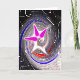 Cartes Pour Fêtes Annuelles Explosion de bulle cosmique