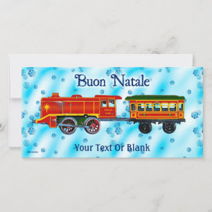 Cartes Pour Fêtes Annuelles Express de Noël - Buon Natale
