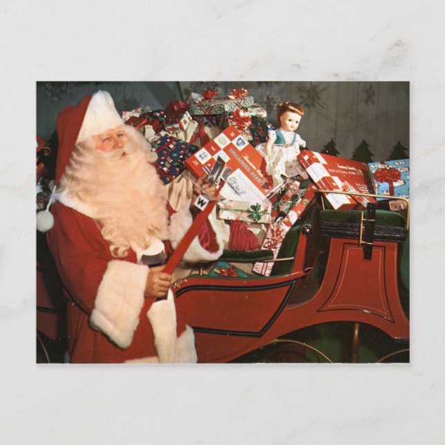 Cartes Pour Fêtes Annuelles Fabulous Sleigh (Devant)