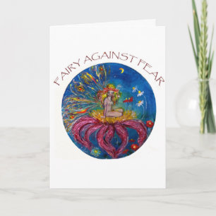 CARTES POUR FÊTES ANNUELLES FAIRY CONTRE LA PEUR