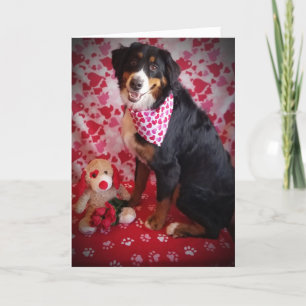 CARTES POUR FÊTES ANNUELLES FAIS-MOI "HEUREUX" ET DIS QUE TU SERAS MA VALENTIN