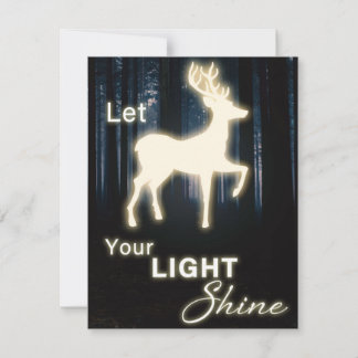 Cartes Pour Fêtes Annuelles Faites briller votre lumière