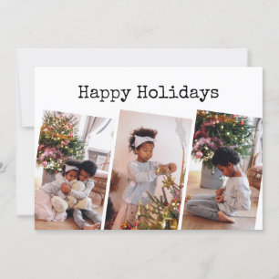 Cartes Pour Fêtes Annuelles Faites votre propre collection photo Noël personna