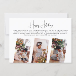 Cartes Pour Fêtes Annuelles Faites votre propre collection photo Noël personna
