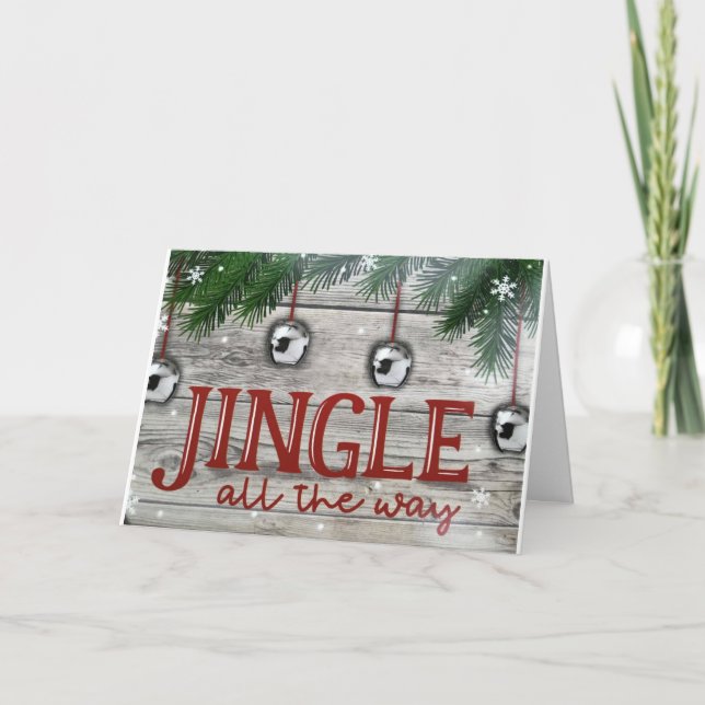 CARTES POUR FÊTES ANNUELLES FAITES-VOUS UN JOLI NOËL (Devant)