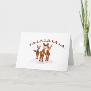 CARTES POUR FÊTES ANNUELLES FALALALA