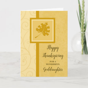 Cartes Pour Fêtes Annuelles Fall Leaves Bon thanksgiving Godgirl