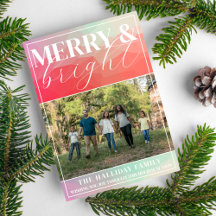 Famille Joyeux Noël 2024 Bright Photo