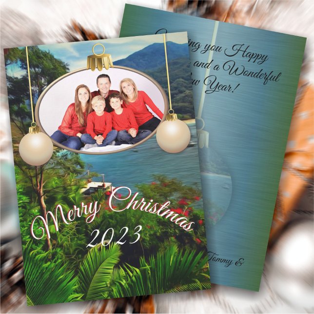 Cartes Pour Fêtes Annuelles Famille Noël Yelapa Voir 0828 (Créateur téléchargé)