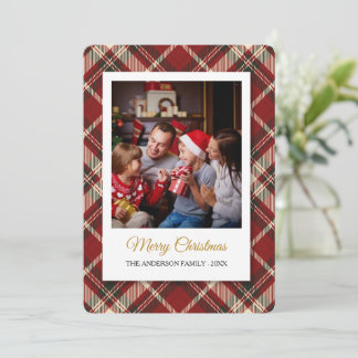 Cartes Pour Fêtes Annuelles Family Photo Christmas Card