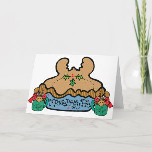 Cartes Pour Fêtes Annuelles Fantaisie Humour d'orignal Noël