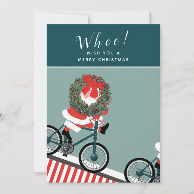 Cartes Pour Fêtes Annuelles Fantaisie Noël (Devant)