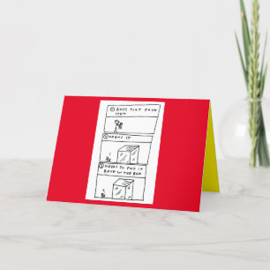 Cartes Pour Fêtes Annuelles Fantaisie Pack plat Noël Présenté Dessin