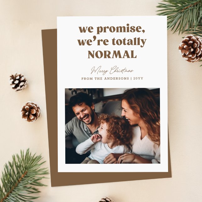 Cartes Pour Fêtes Annuelles Fantaisie Photo Famille Humour Noël (Créateur téléchargé)
