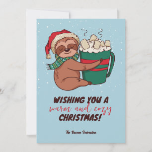 Cartes Pour Fêtes Annuelles Fantaisie Vacances d'hiver Joyeux Noël