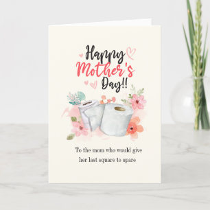 Cartes Pour Fêtes Annuelles Fantastique Fête des mères Année pandémique Person