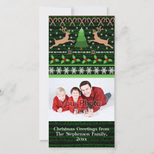 Cartes Pour Fêtes Annuelles Fantastique vacances de Noël moche